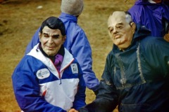 В.Якунин. Горбачев и Рейган посетили наши соревнования.