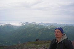 Влад на склоне Вилючинского вулкана