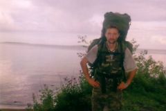 Онега городской пляж (мусора дофига)