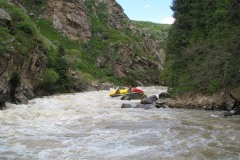 Препятствие №7 (разворот в пороге для упрощения чалки перед Ангаром 1эк.)