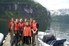 Гейрангер-фьорд, прогулка на катере