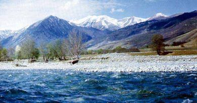 Отчет водном путешествии по рекам Теберда, Кубань, Кавказ, 1994, техописание