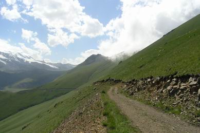 Описание восхождения на гору Эльбрус, Кавказ
