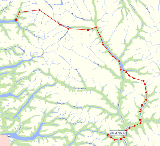 Краткие путевые заметки о путешествии на плато Путорана в   июле-августе 2009
