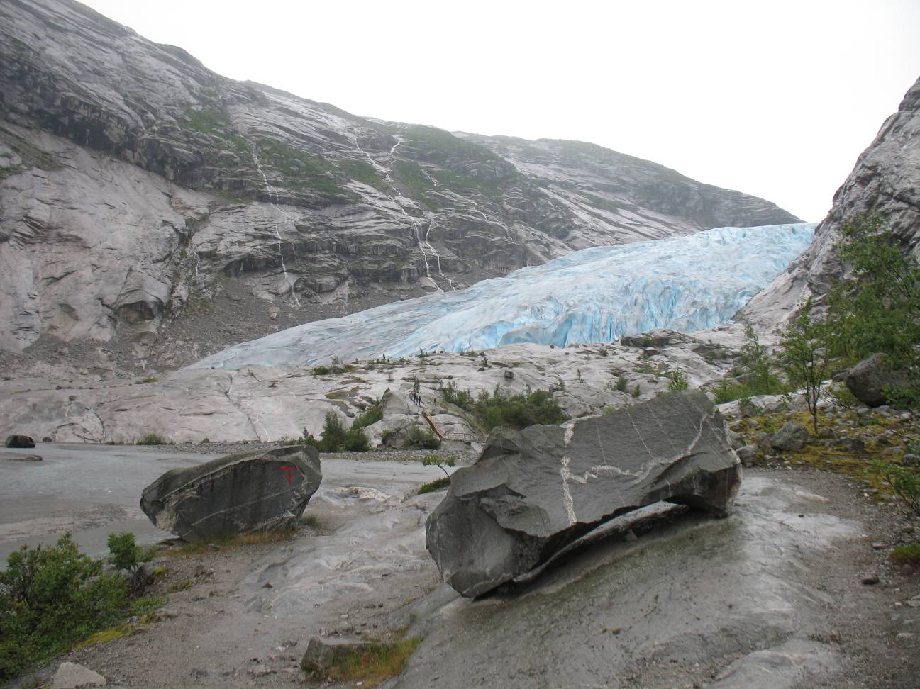 Ледник Nigardsbreen.