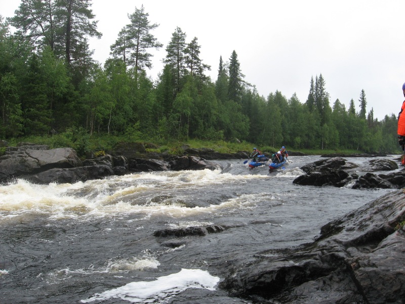 Отчёт о водном туристском походе в районе Кольского полуострова по рекам Тунтсайоки, Тумча