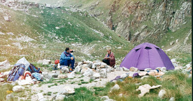 Фотоальбом о горном походе по Кавказу (перевал Джантуган - перевал Украина - перевал Чегемский - перевал Лекзыр - перевал Местийский - перевал Шхельды) 1995