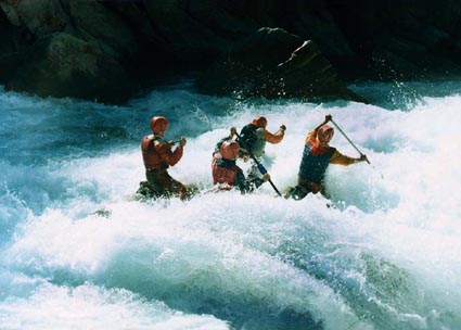 река Чаткал, Западный Тянь-Шань,  сентябрь - октябрь 1995, Техотчет