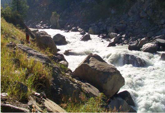 река Ченаб (Chenab river) Индия, 2009, технический отчет