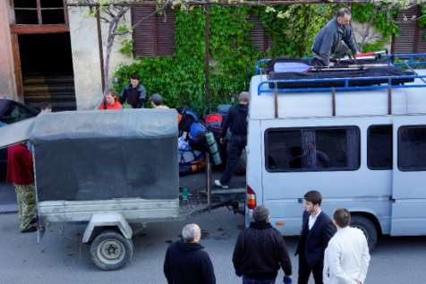 Фото 9 Утренняя погрузка в Тбилиси.